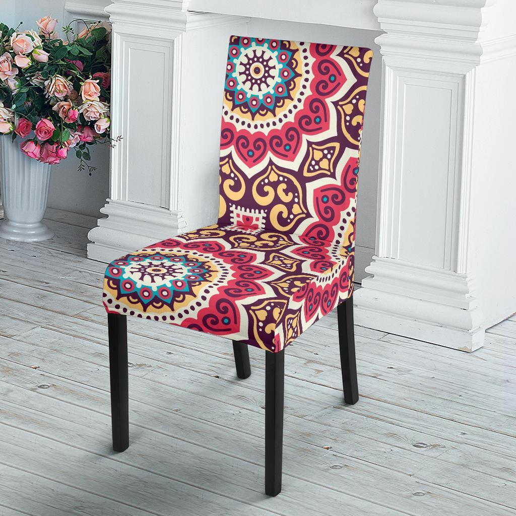 Mandala Boho Bohemian Pattern Print Chair Cover-grizzshop