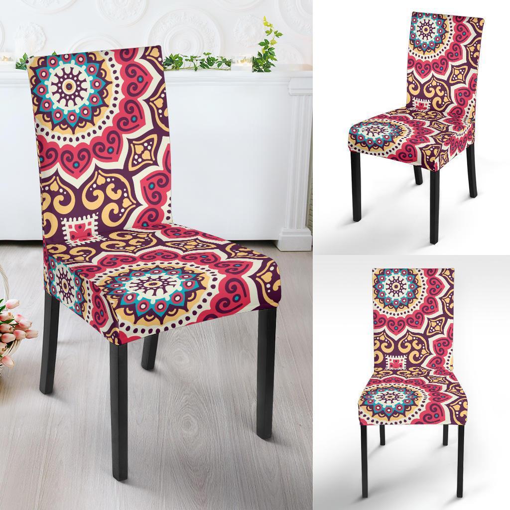 Mandala Boho Bohemian Pattern Print Chair Cover-grizzshop