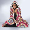Mandala Boho Bohemian Pattern Print Hooded Blanket-grizzshop