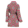 Mandala Boho Bohemian Pattern Print Women Long Robe-grizzshop