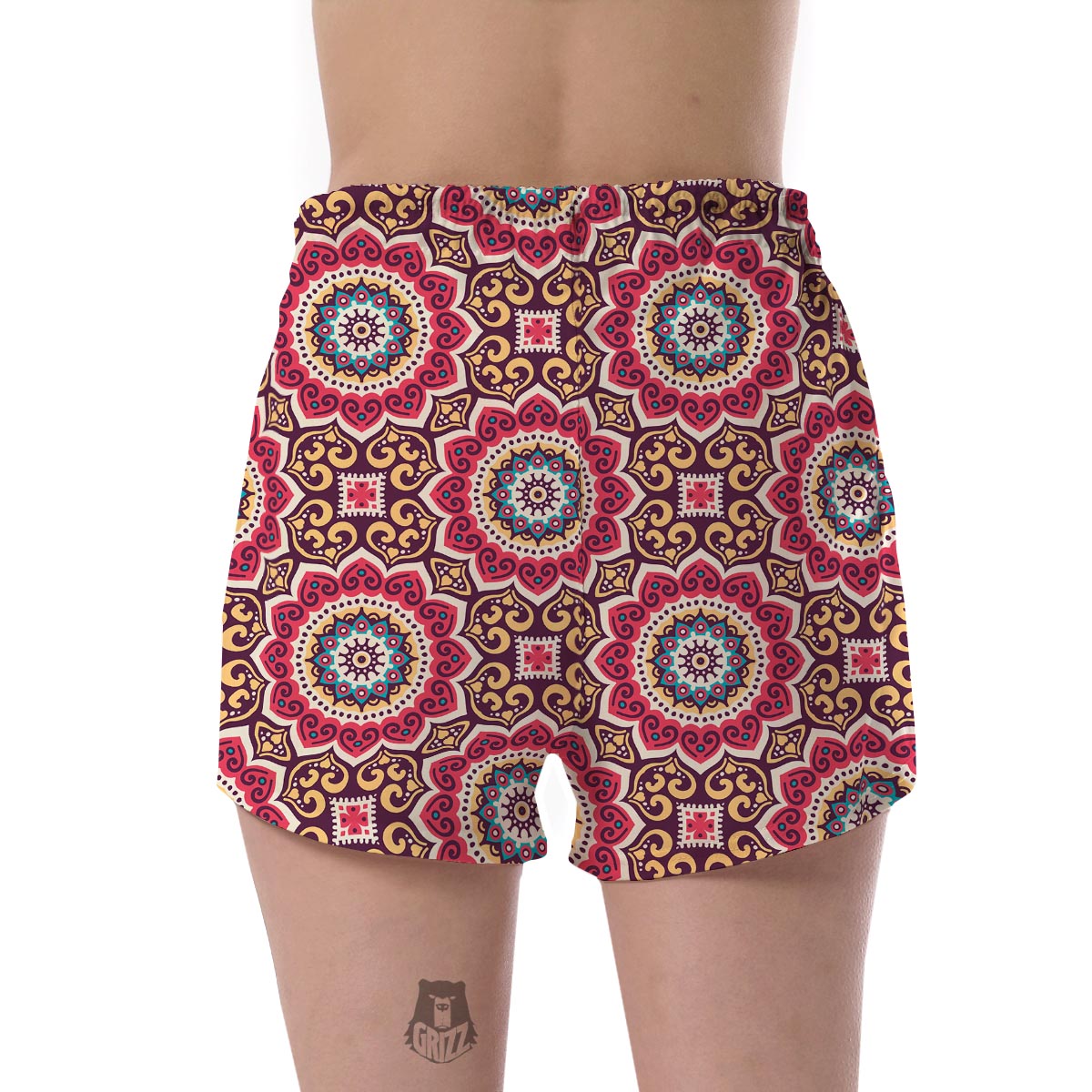 Mandala Boho Bohemian Pattern Print Women's Shorts-grizzshop
