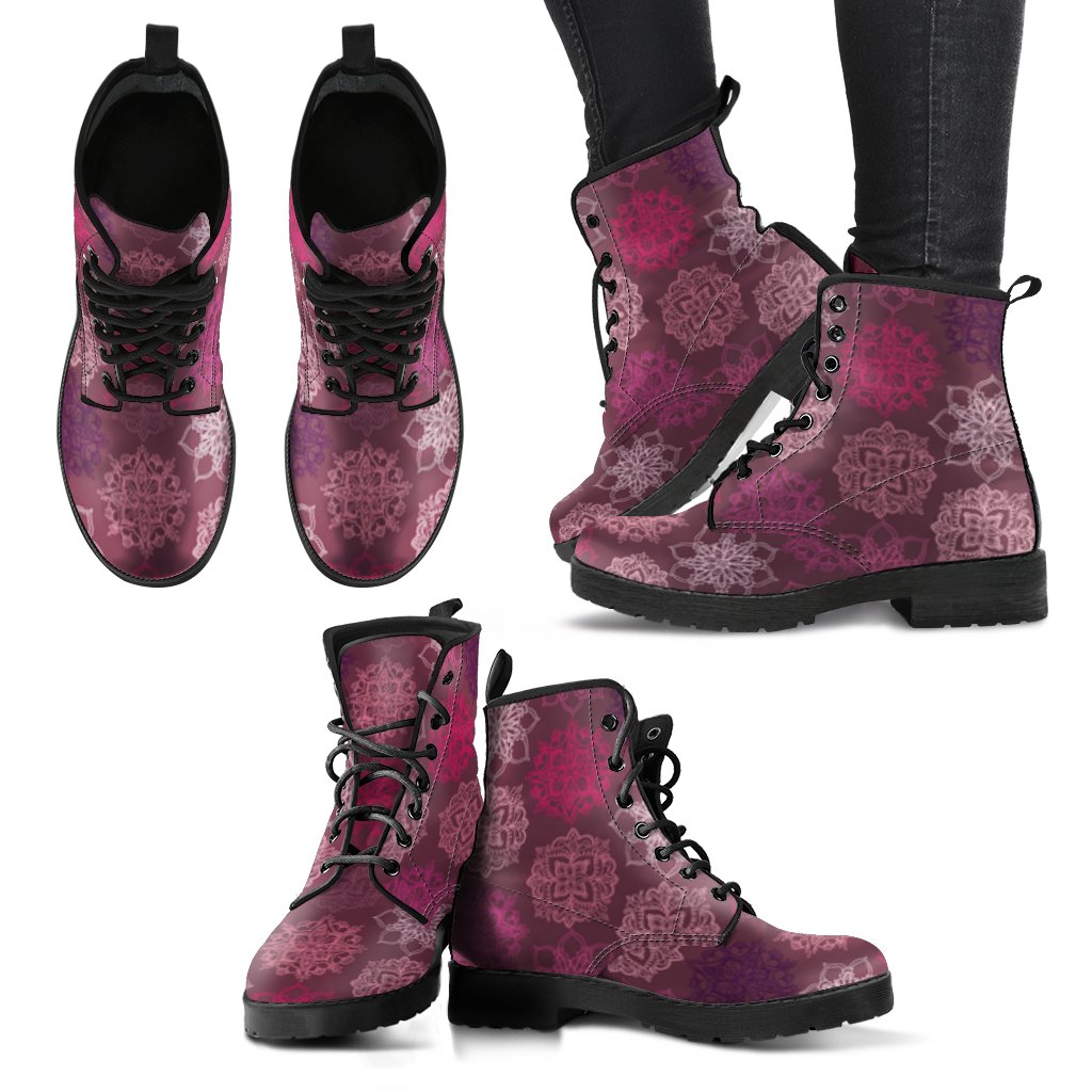 Mandala Design Women's Boots-grizzshop