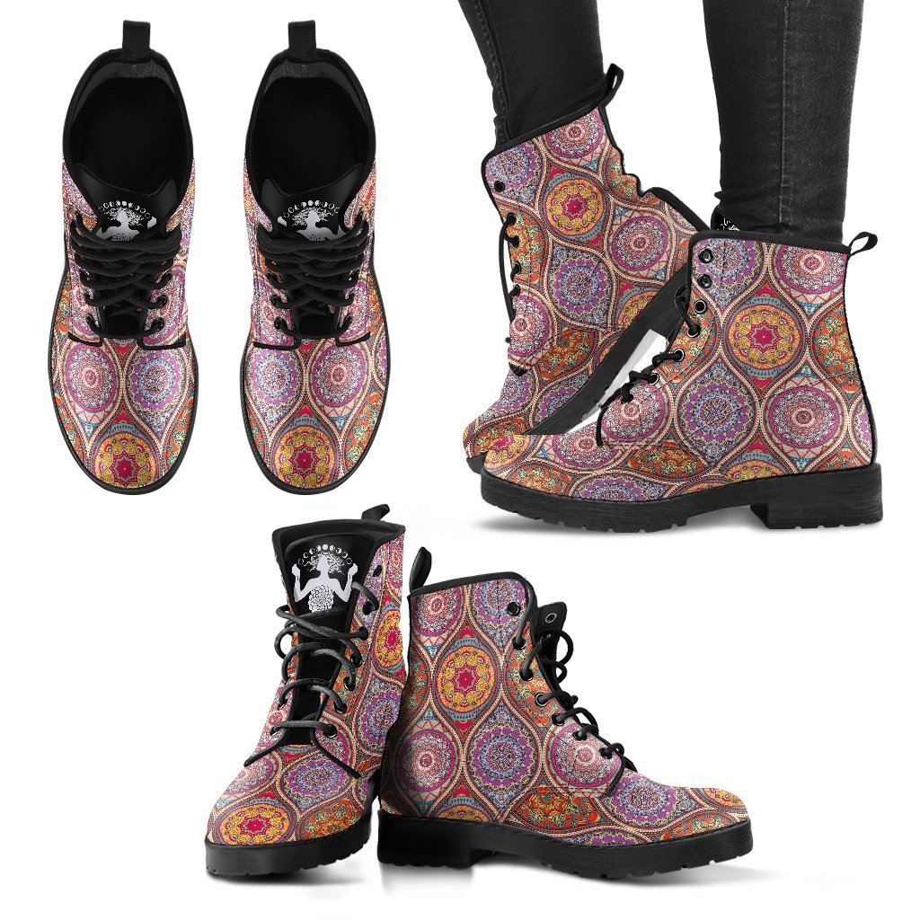 Mandala I - Vegan Women's Boots-grizzshop