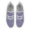 Mandala Patchwork Square Bohemian Print Pattern White Athletic Shoes-grizzshop