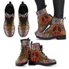 Mandala Peace 5 Handcrafted Boots-grizzshop