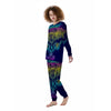 Mandala Spiritual Elephant Print Women's Pajamas-grizzshop