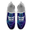 Mandala Spiritual Girl Print White Athletic Shoes-grizzshop