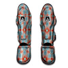 Mandala Triangle Bohemian Print Pattern Muay Thai Shin Guards-grizzshop