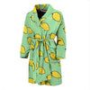 Mango Cute Pattern Print Men Long Robe-grizzshop