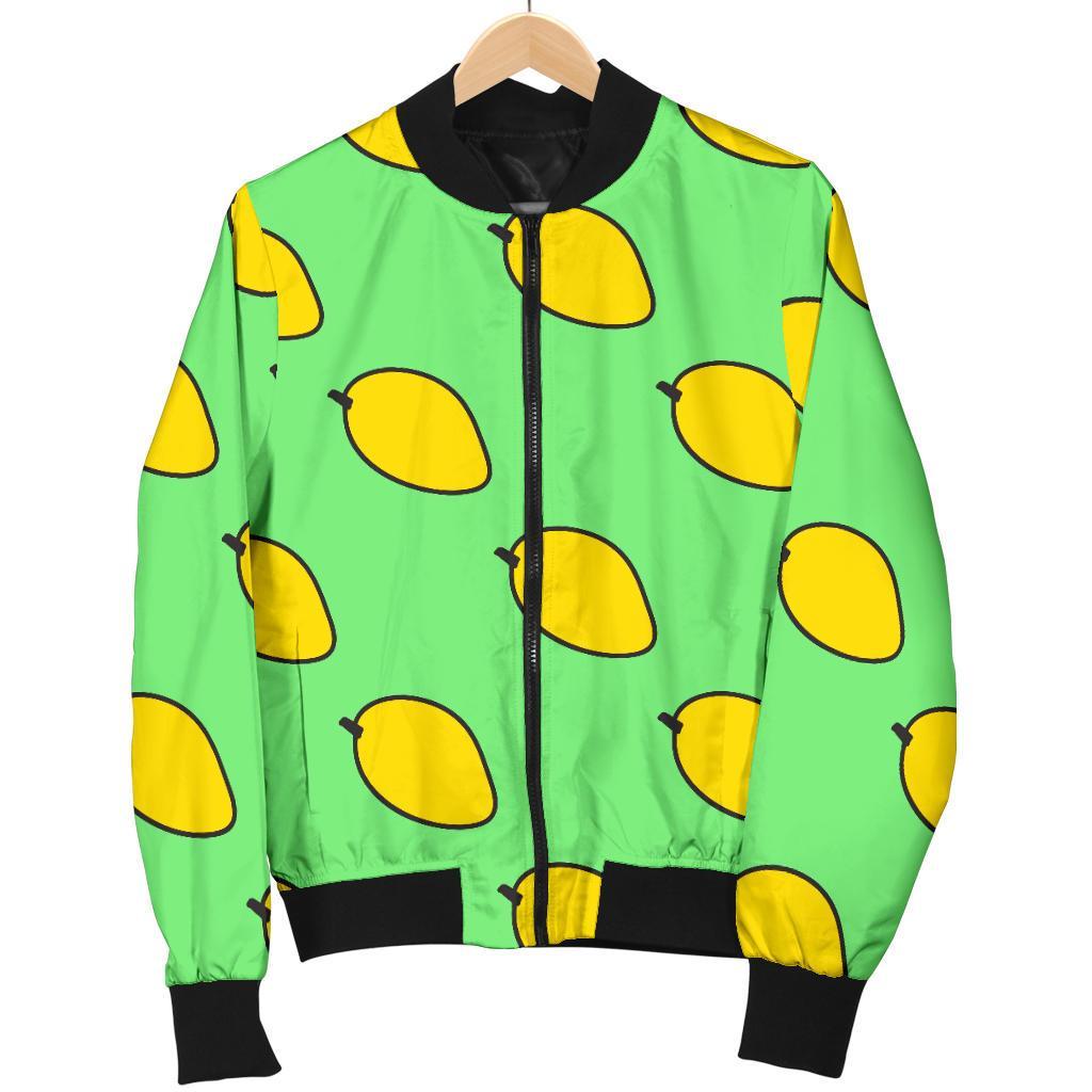 Mango Cute Pattern Print Men's Bomber Jacket-grizzshop