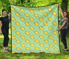 Mango Cute Pattern Print Quilt-grizzshop