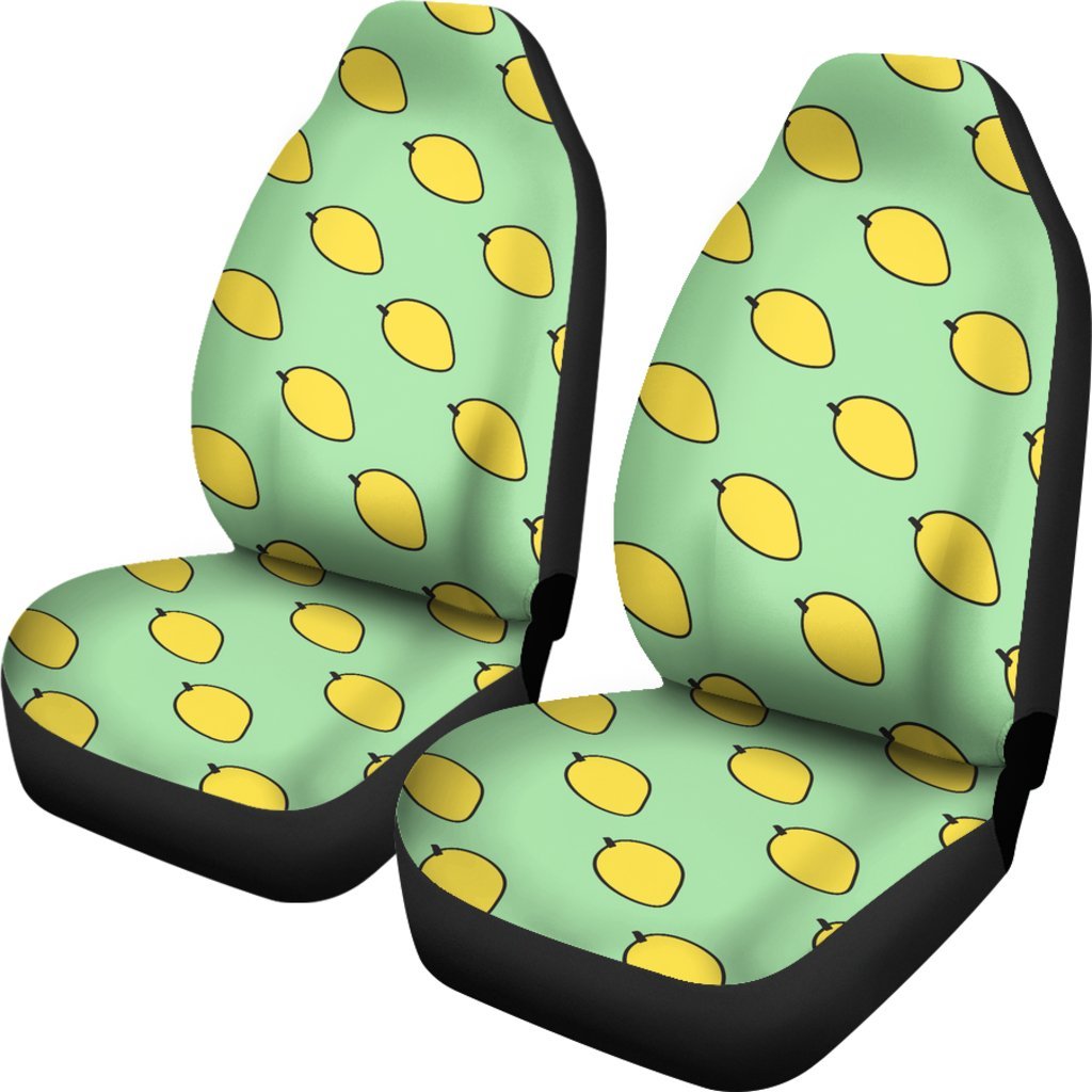 Mango Cute Pattern Print Universal Fit Car Seat Covers-grizzshop