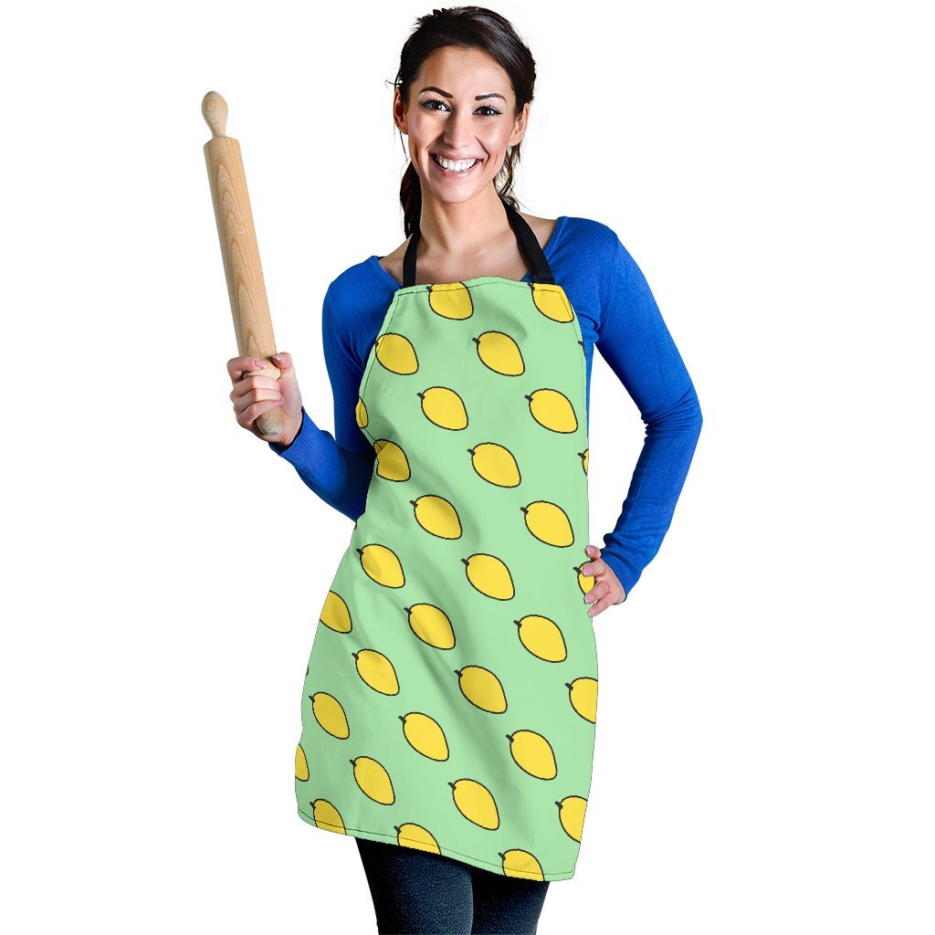 Mango Cute Pattern Print Women's Apron-grizzshop