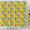 Mango Cute Print Pattern Bathroom Shower Curtain-grizzshop