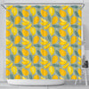 Mango Cute Print Pattern Bathroom Shower Curtain-grizzshop