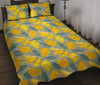 Mango Cute Print Pattern Bed Set Quilt-grizzshop