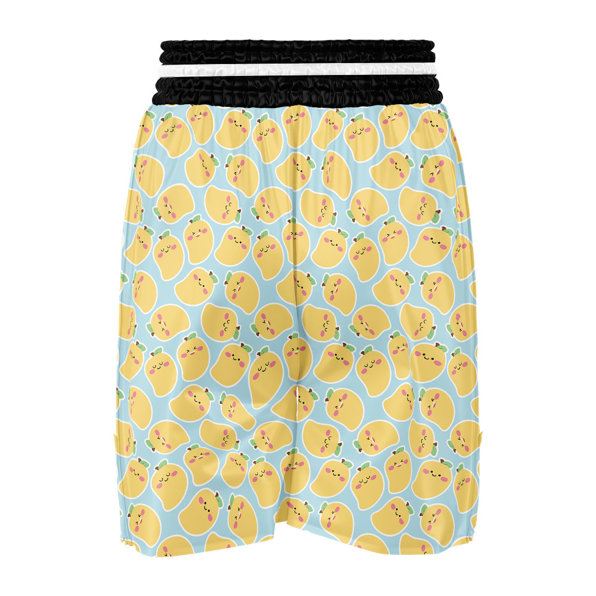 Mango Cute Print Pattern Boxing Shorts-grizzshop