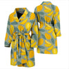 Mango Cute Print Pattern Men Long Robe-grizzshop