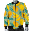 Mango Cute Print Pattern Men's Bomber Jacket-grizzshop