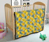 Mango Cute Print Pattern Quilt-grizzshop