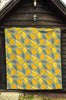 Mango Cute Print Pattern Quilt-grizzshop