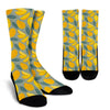 Mango Cute Print Pattern Unisex Crew Socks-grizzshop