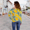 Load image into Gallery viewer, Mango Cute Print Pattern Women Off Shoulder Sweatshirt-grizzshop