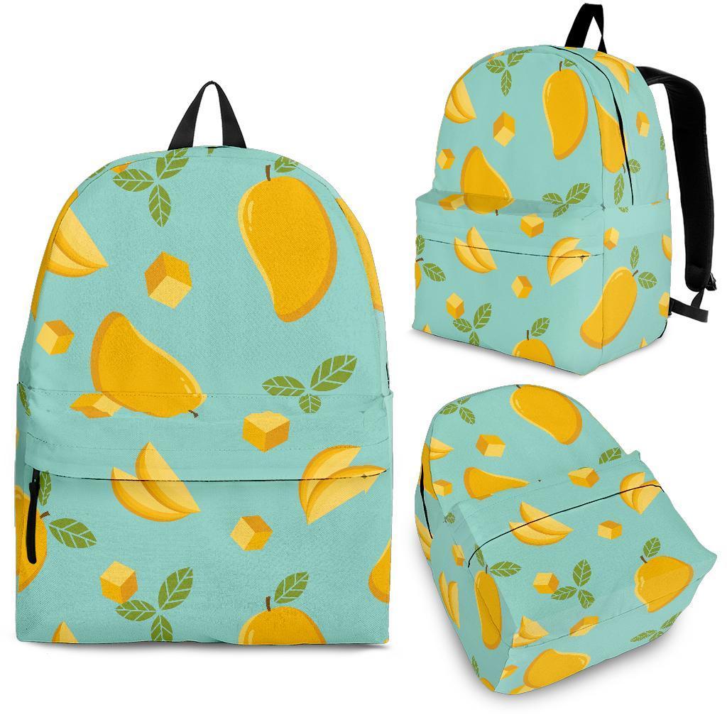 Mango Pastel Pattern Print Backpack-grizzshop