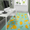 Mango Pastel Pattern Print Floor Mat-grizzshop