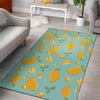 Mango Pastel Pattern Print Floor Mat-grizzshop