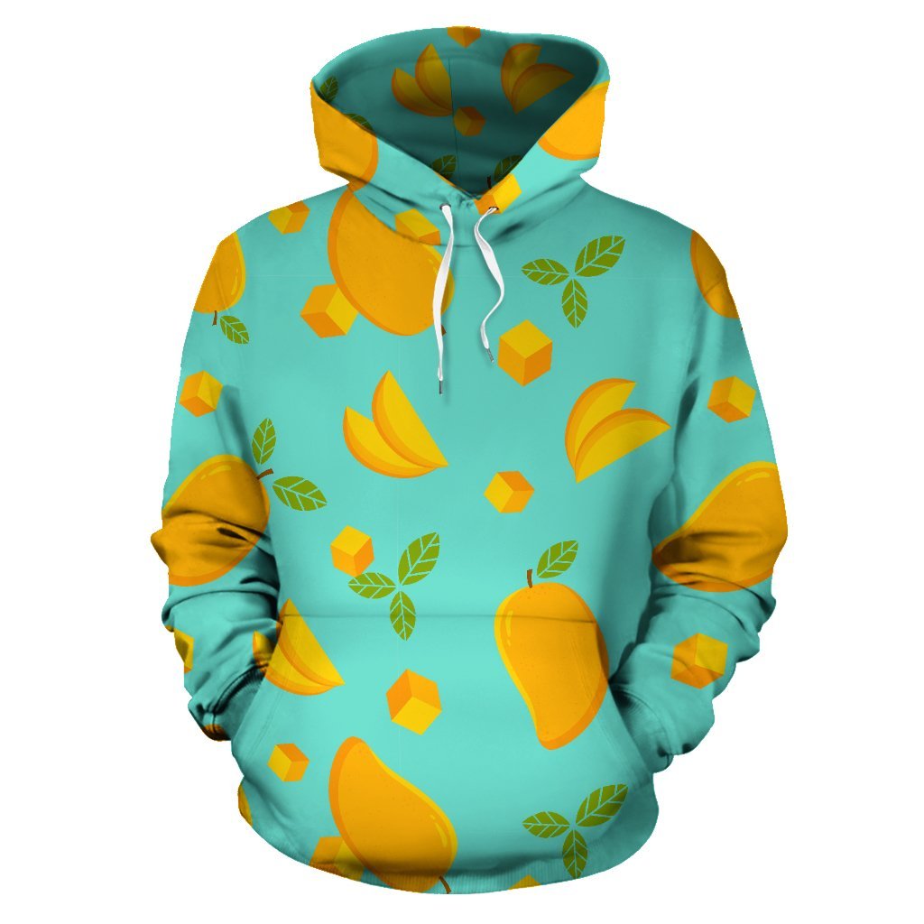 Mango Pastel Pattern Print Men Women Pullover Hoodie-grizzshop