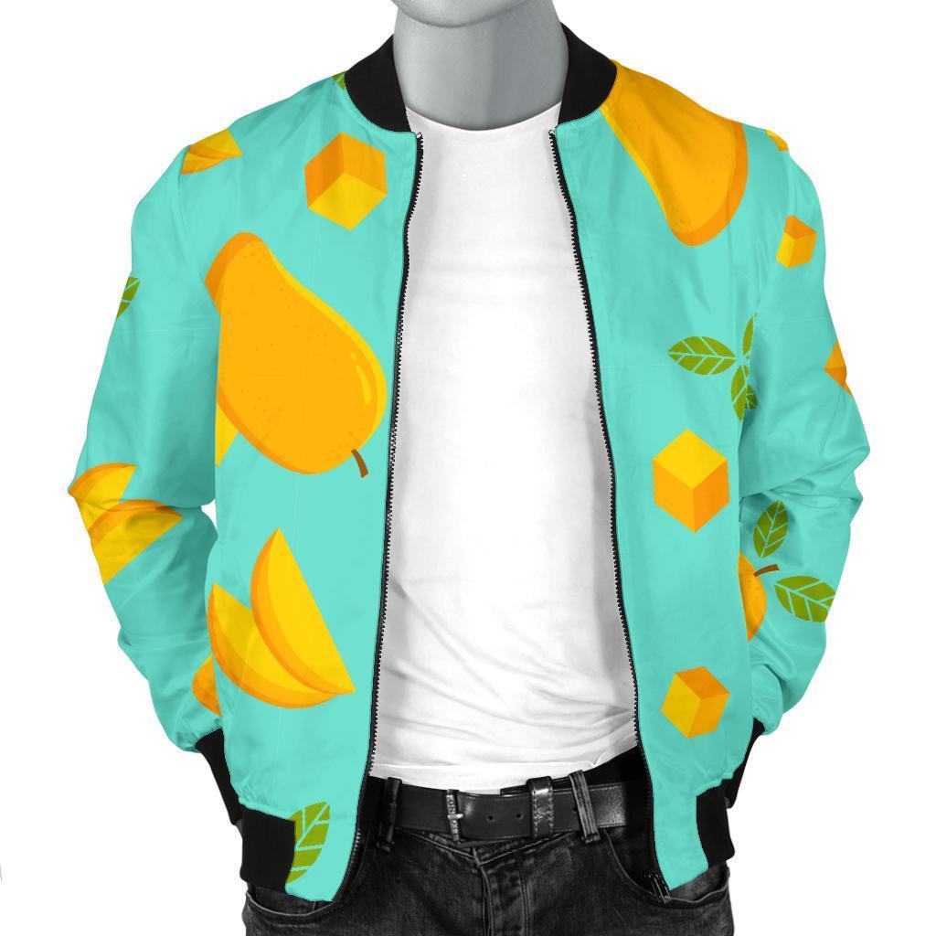 Mango Pastel Pattern Print Men's Bomber Jacket-grizzshop