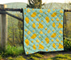 Mango Pastel Pattern Print Quilt-grizzshop