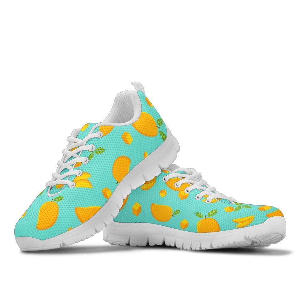 Mango Pastel Pattern Print Sneaker Shoes For Men Women-grizzshop