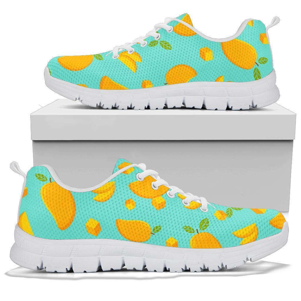 Mango Pastel Pattern Print Sneaker Shoes For Men Women-grizzshop