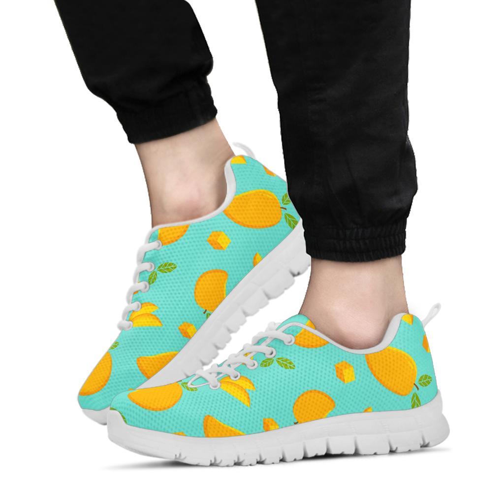 Mango Pastel Pattern Print Sneaker Shoes For Men Women-grizzshop