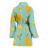 Mango Pastel Pattern Print Women Long Robe-grizzshop