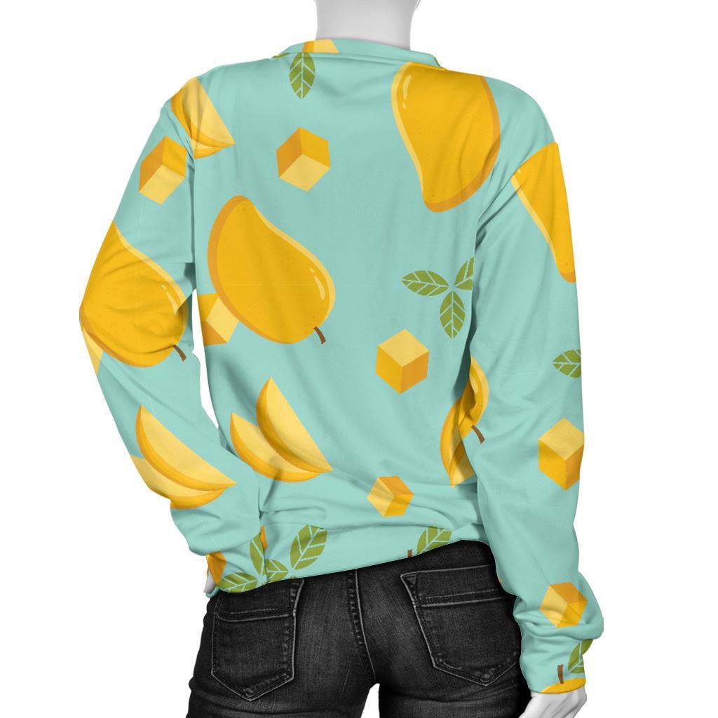 Mango Pastel Pattern Print Women's Sweatshirt-grizzshop