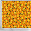 Mango Pattern Print Bathroom Shower Curtain-grizzshop