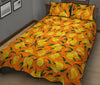 Mango Pattern Print Bed Set Quilt-grizzshop