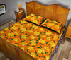 Mango Pattern Print Bed Set Quilt-grizzshop