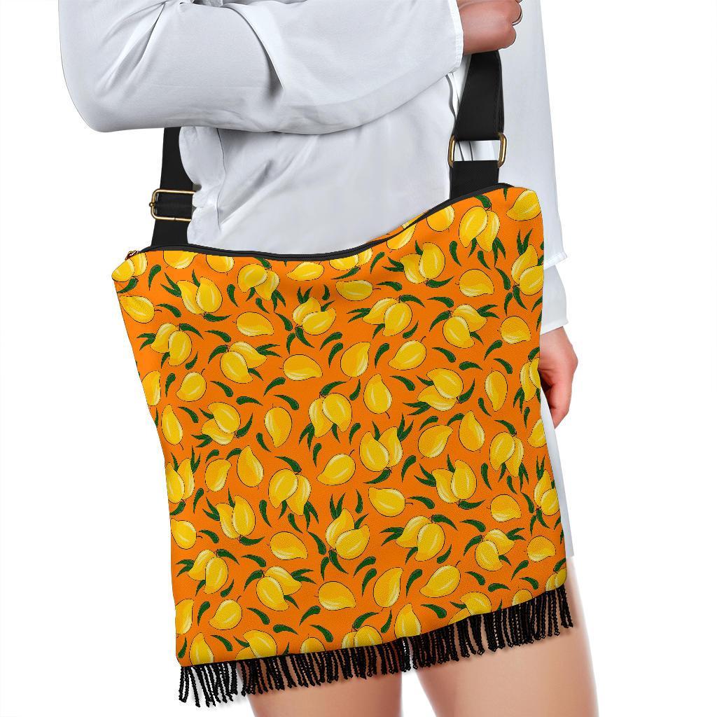 Mango Pattern Print Crossbody bags-grizzshop