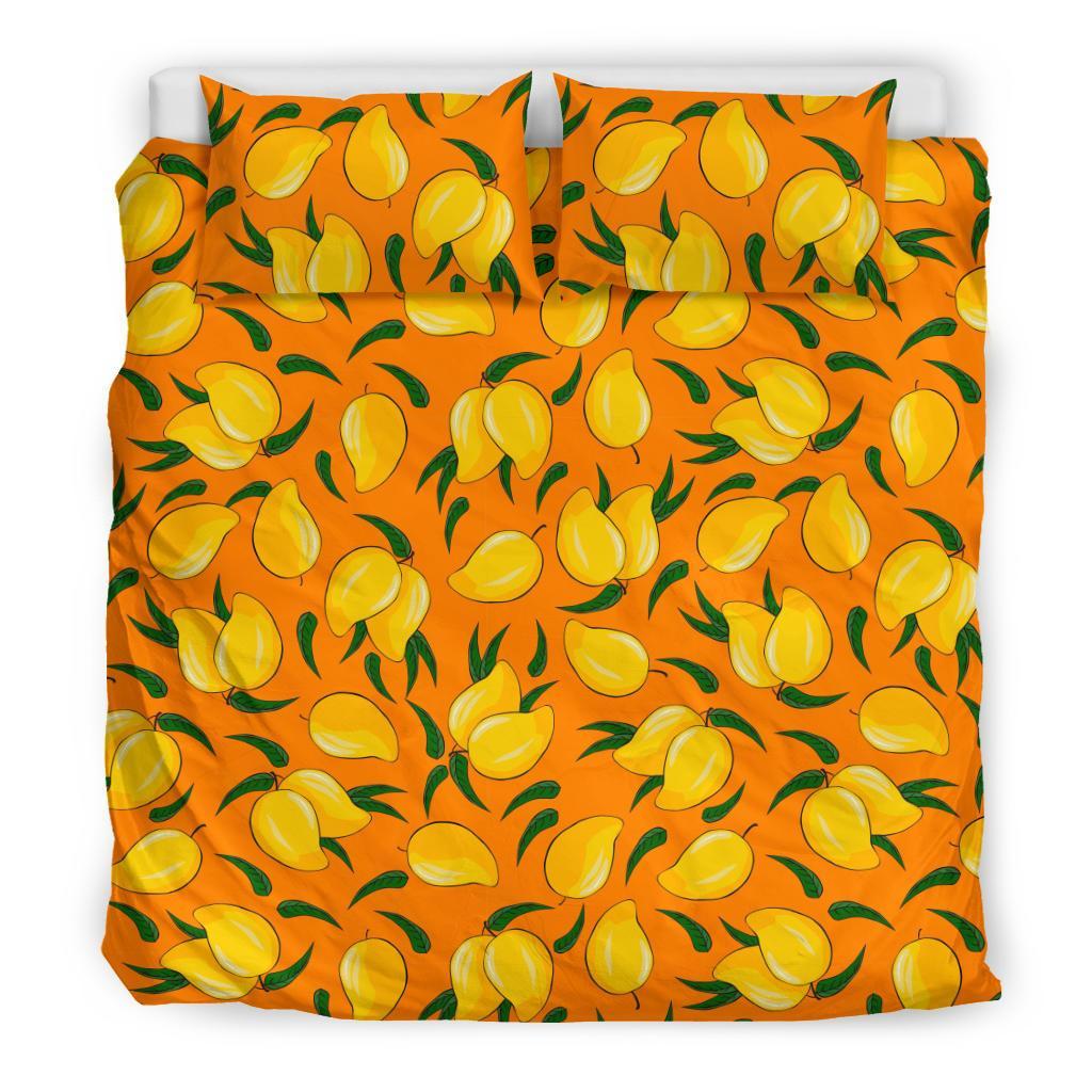 Mango Pattern Print Duvet Cover Bedding Set-grizzshop