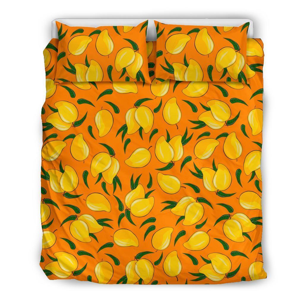 Mango Pattern Print Duvet Cover Bedding Set-grizzshop