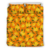 Mango Pattern Print Duvet Cover Bedding Set-grizzshop