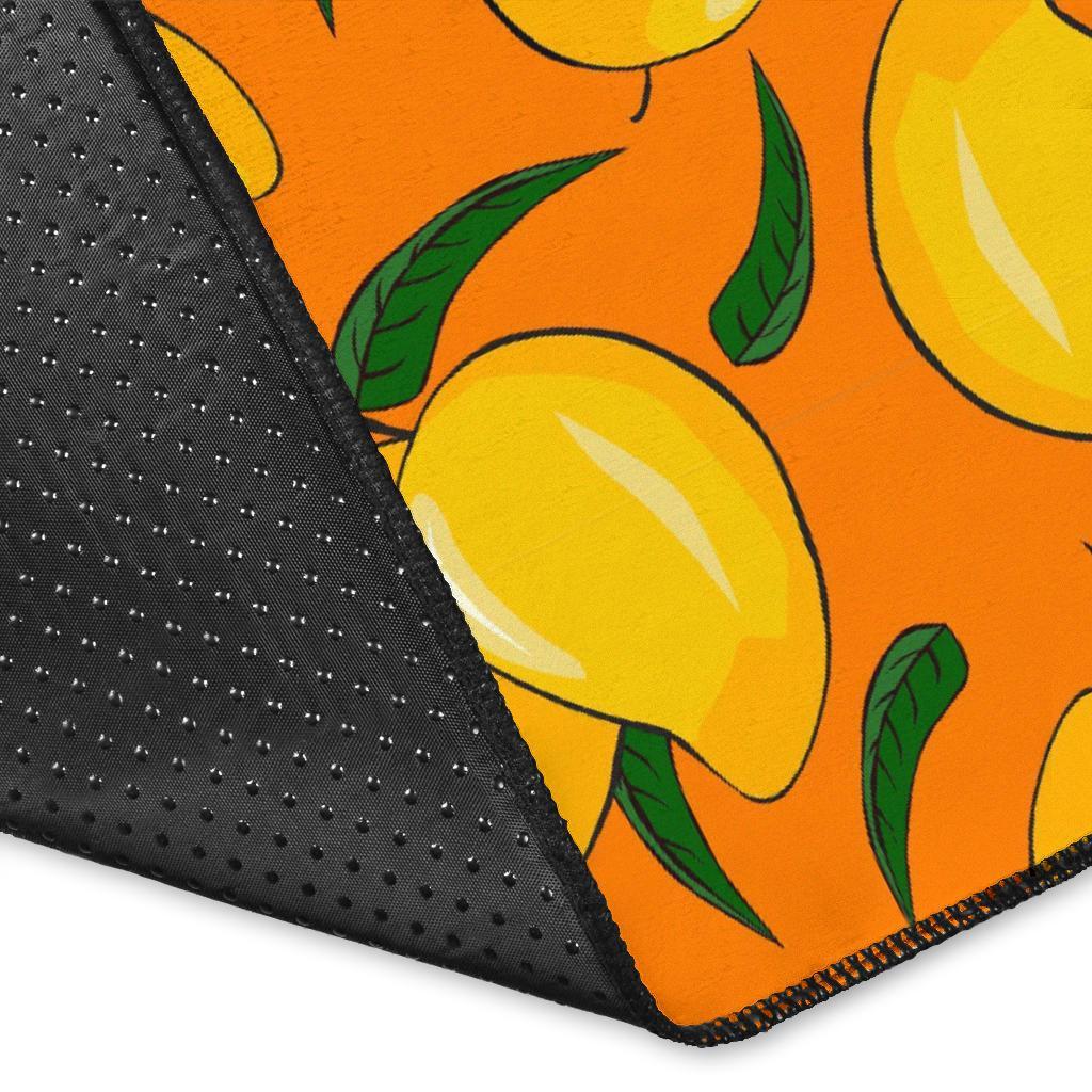 Mango Pattern Print Floor Mat-grizzshop