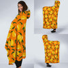 Mango Pattern Print Hooded Blanket-grizzshop