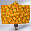 Mango Pattern Print Hooded Blanket-grizzshop