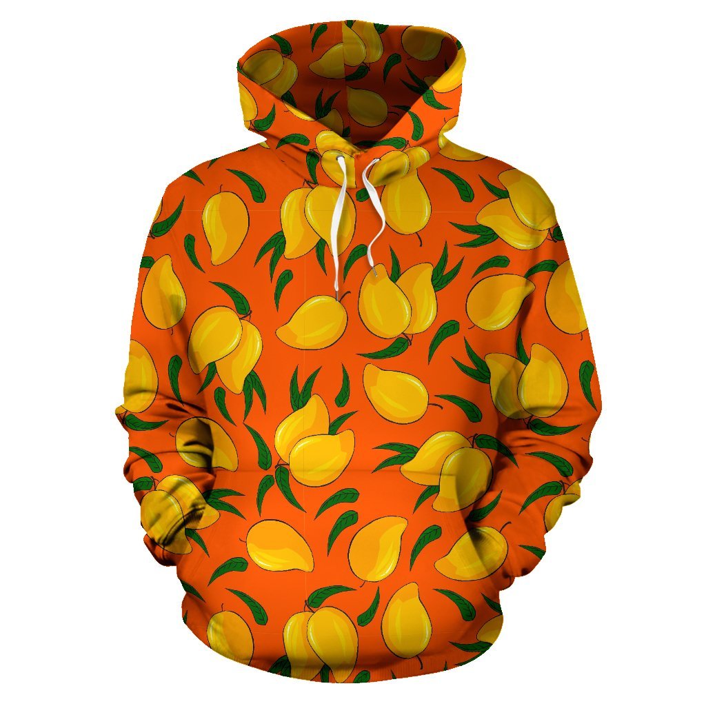 Mango Pattern Print Men Women Pullover Hoodie-grizzshop