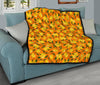 Mango Pattern Print Quilt-grizzshop